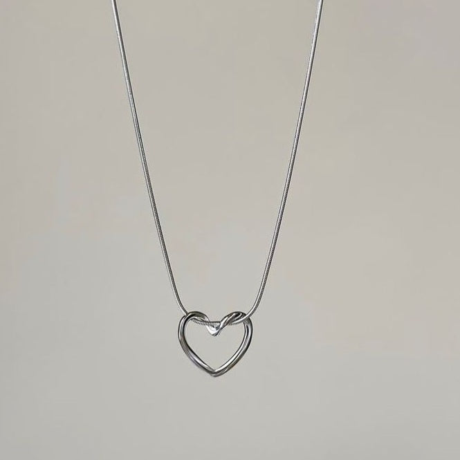 Silver Heart Necklace