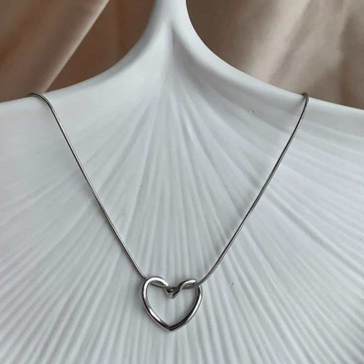 Silver Heart Necklace