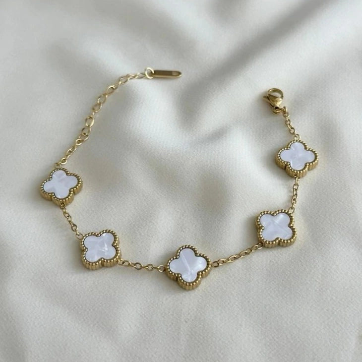 White Clover Bracelet