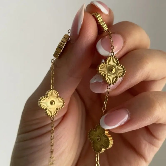 Golden Clover Bracelet