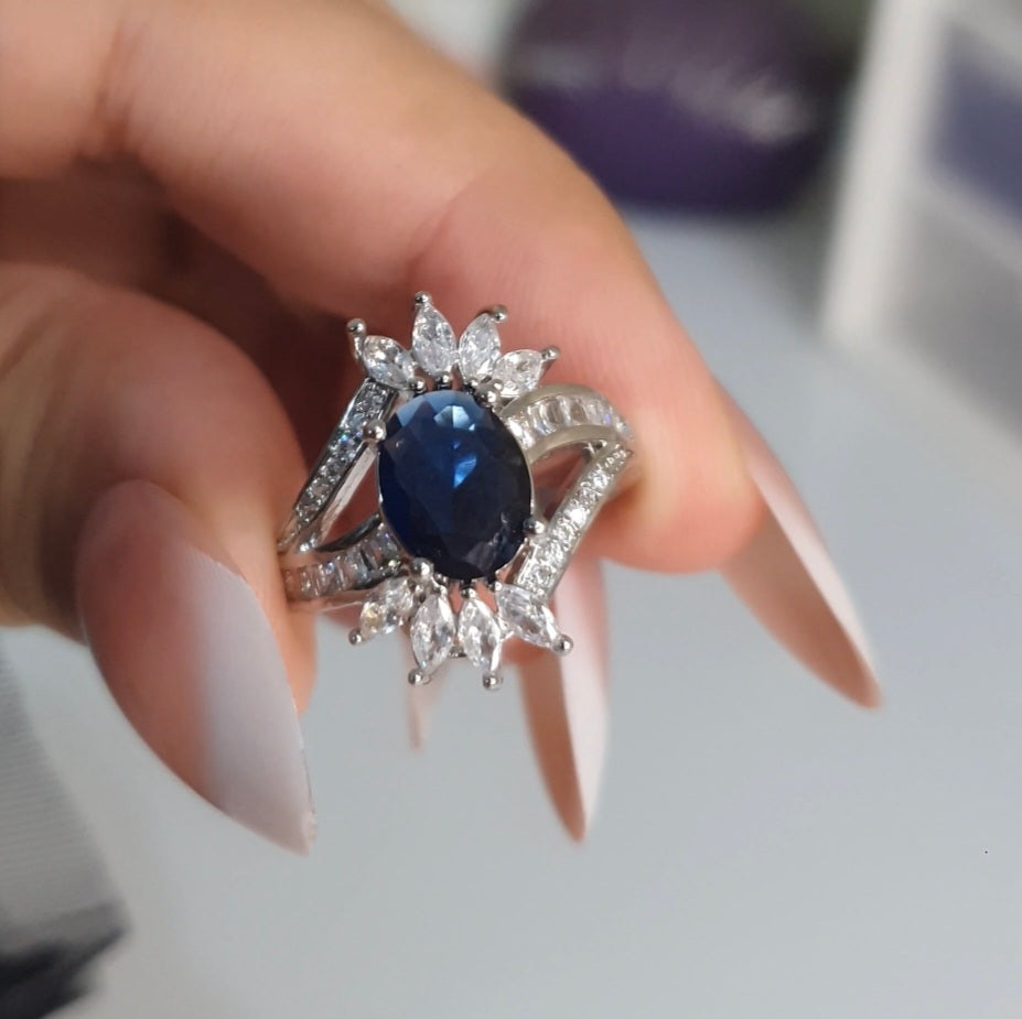 Sapphire  Ring                                           (Non-Adjustable)