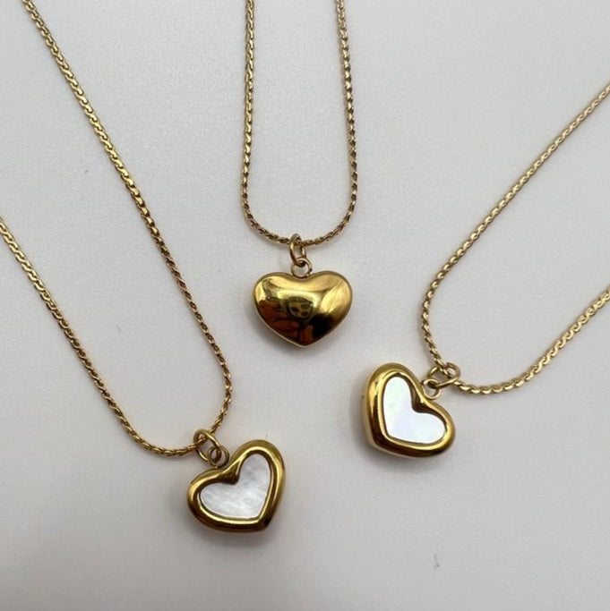 Double Sided Heart Necklace