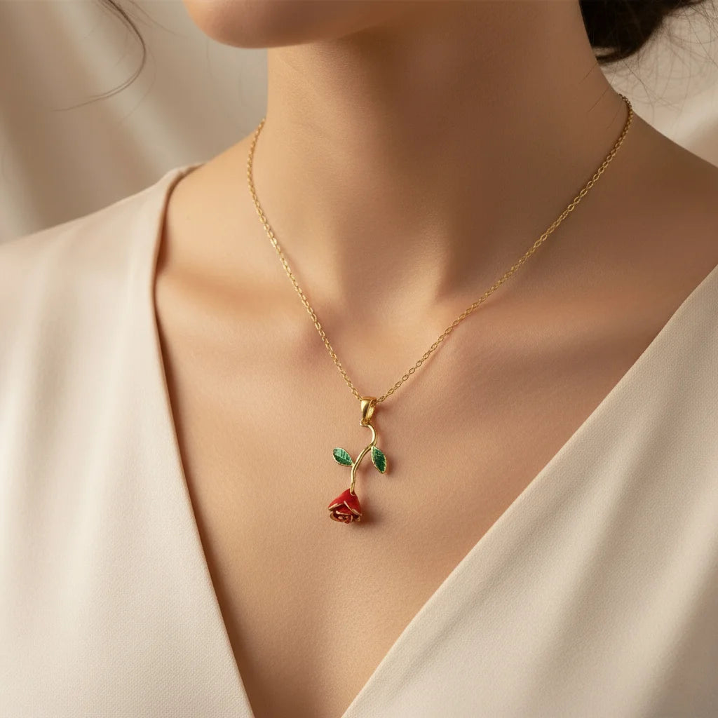Belle Rose Necklace