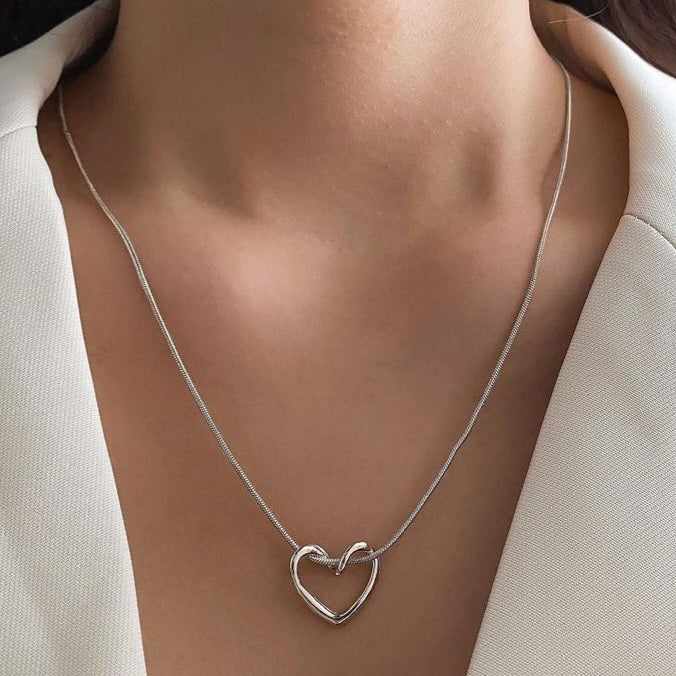 Silver Heart Necklace