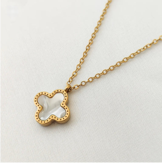 Double Side Clover Necklace